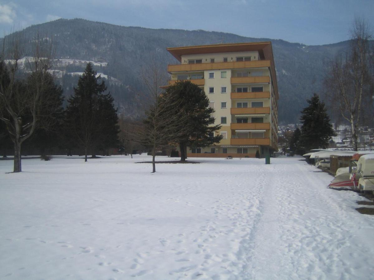 Kaernten Ossiacher See Apartment Zwei Zimmer Ferienwohnung Direkter Seezugang Strand Beheizte Schwimmhalle Bodensdorf Esterno foto